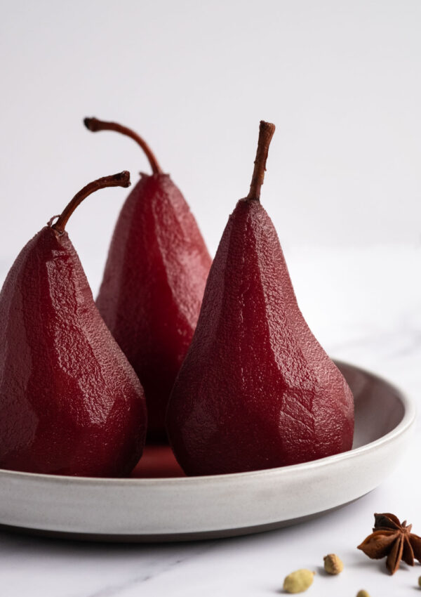 Port Poached Pears