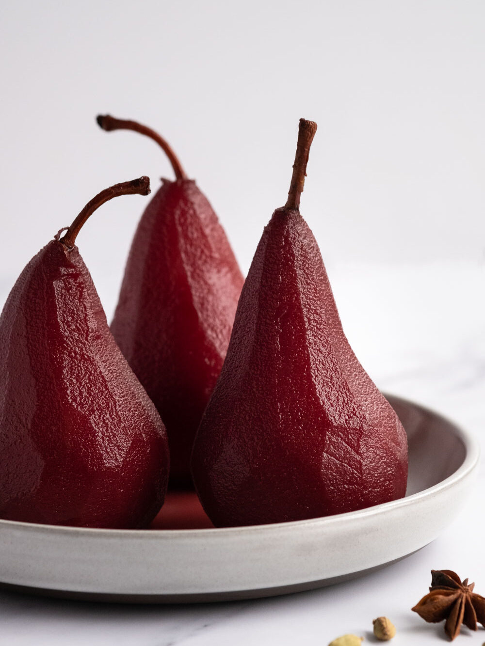 Port Poached Pears
