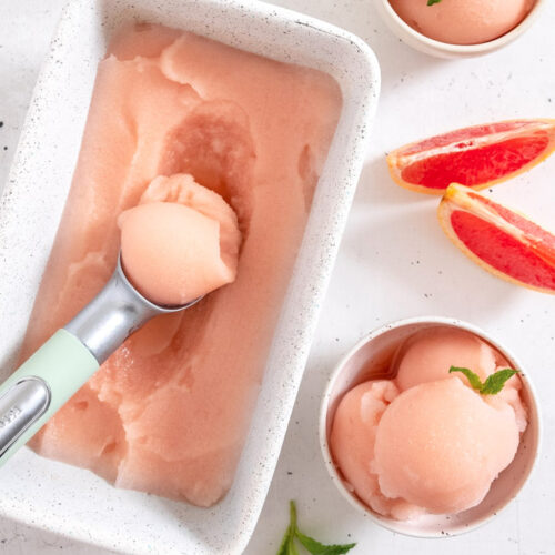 sorbet SORBET, BLUE RASP, 100% JCE, GLUTEN FREE - Feeser's